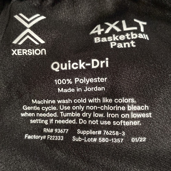 Big and tall basketball pants - Picture 8 of 10